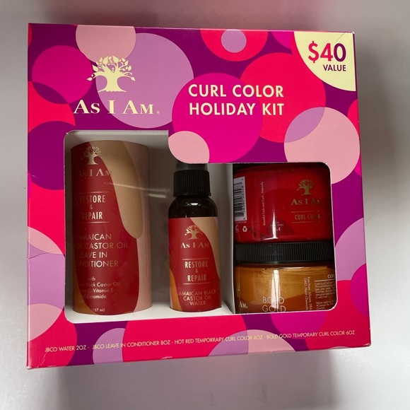 Jamaican Black Castor Oil  RED GOLD
5 Pieces AS I AM Curl Color - - Picture 5 of 7